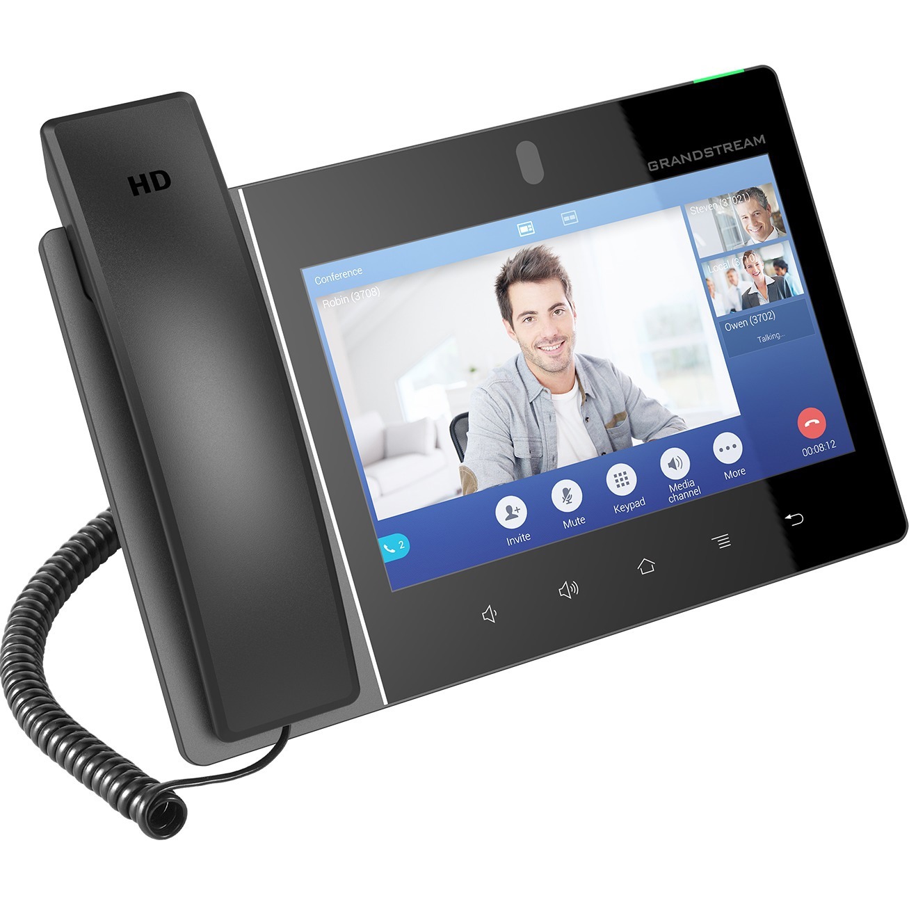 Grandstream IP Phone - Corded - Corded/Cordless - Wi-Fi, Bluetooth