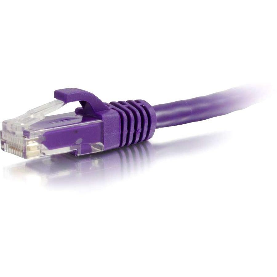 Cables To Go C2G Cat6 Snagless Unshielded (Utp) Network Patch Cable - Purple, 75FT