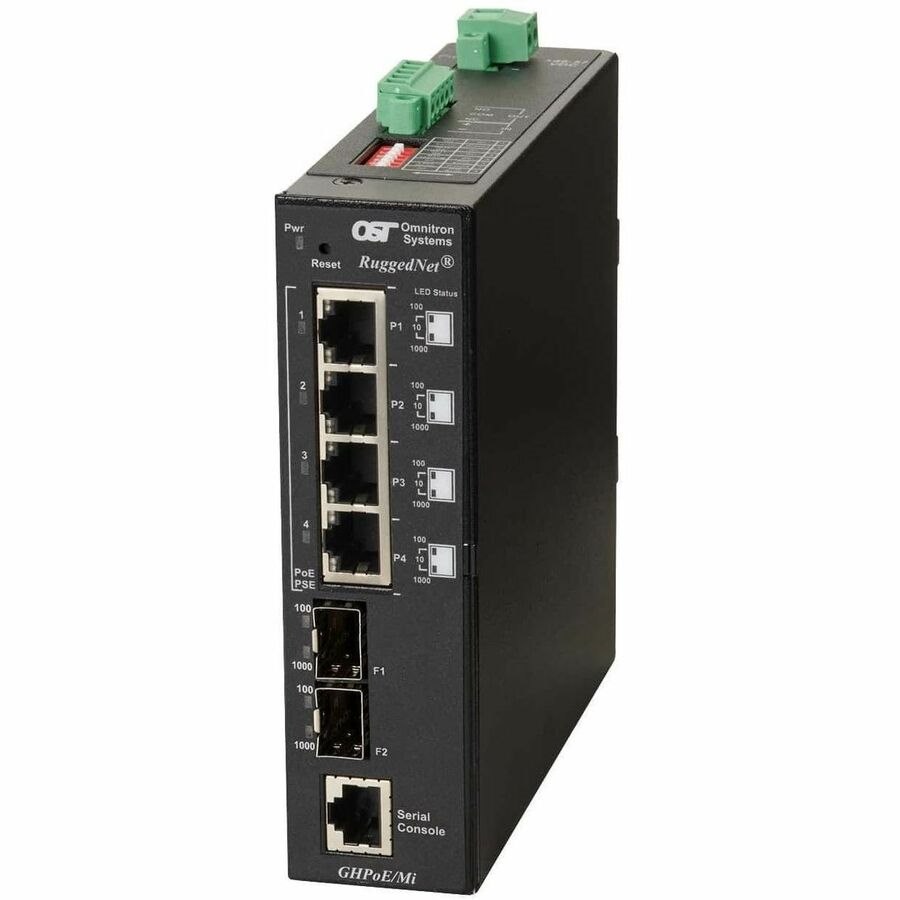 Omnitron Systems RuggedNet GHPoEBT/Mi Ethernet Switch