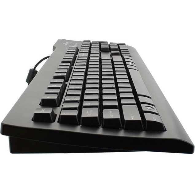 Seal Shield Silver Seal SSKSV207 Keyboard - Cable Connectivity - USB Interface - English (US) - Black