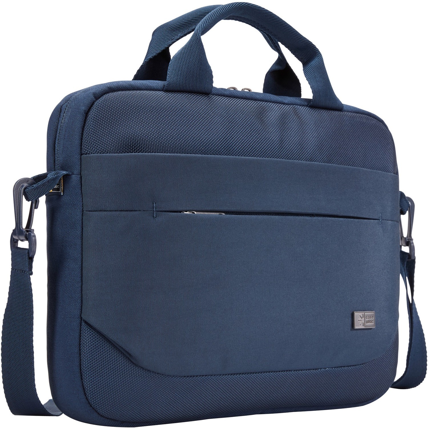 Case Logic Advantage ADVA-111 Carrying Case (Attach&eacute;) for 10.1" to 11.6" Notebook, Tablet PC, Pen, Electronic Device, Cord - Dark Blue