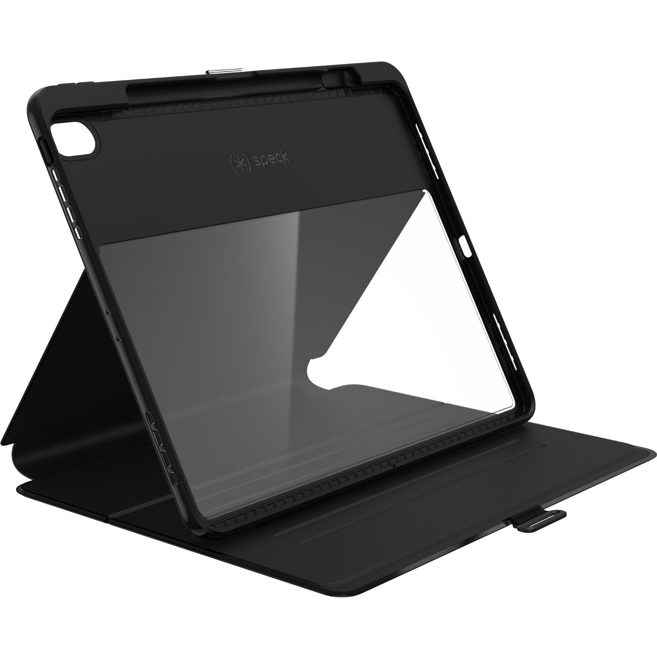 Speck Presidio Pro Folio Carrying Case (Folio) for 12.9" Apple iPad Pro (2018) Apple Pencil - Black