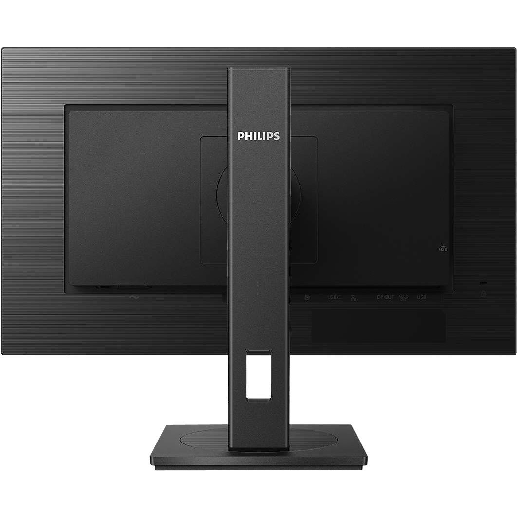 Philips 243B1 24" Class Full HD LCD Monitor - 16:9 - Textured Black