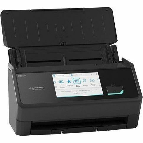 Scansnap iX2500 (Black) Large Format ADF/Manual Feed Scanner - 600 dpi Optical - Black