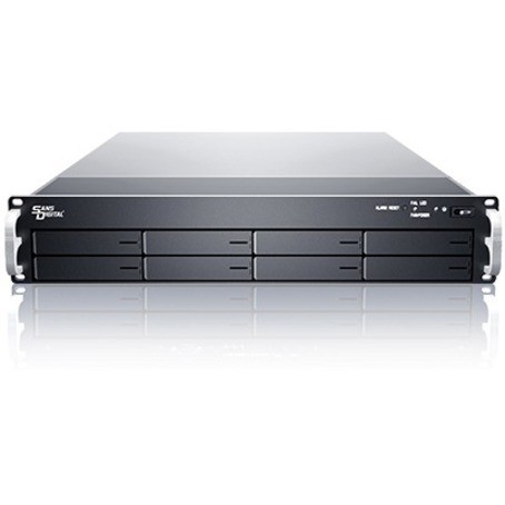 Sans Digital 2U 8bay iSCSI RAID w/ BBM & 2x PSU