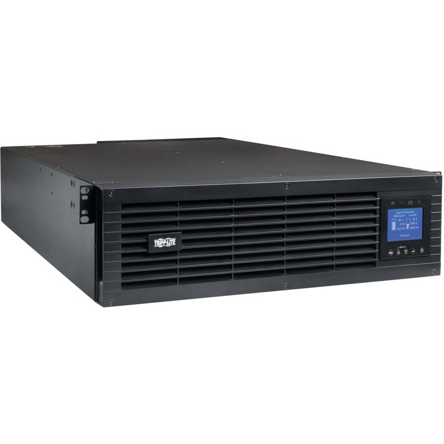 Eaton Tripp Lite Series 200-240V 6000VA 6000W On-Line UPS, Unity Power Factor with Bypass PDU, Hardwire Input/Output, 3U