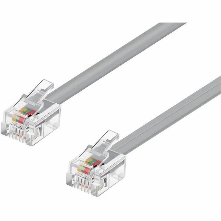 Monoprice Phone Cable_ RJ11 6P4C_ STRG