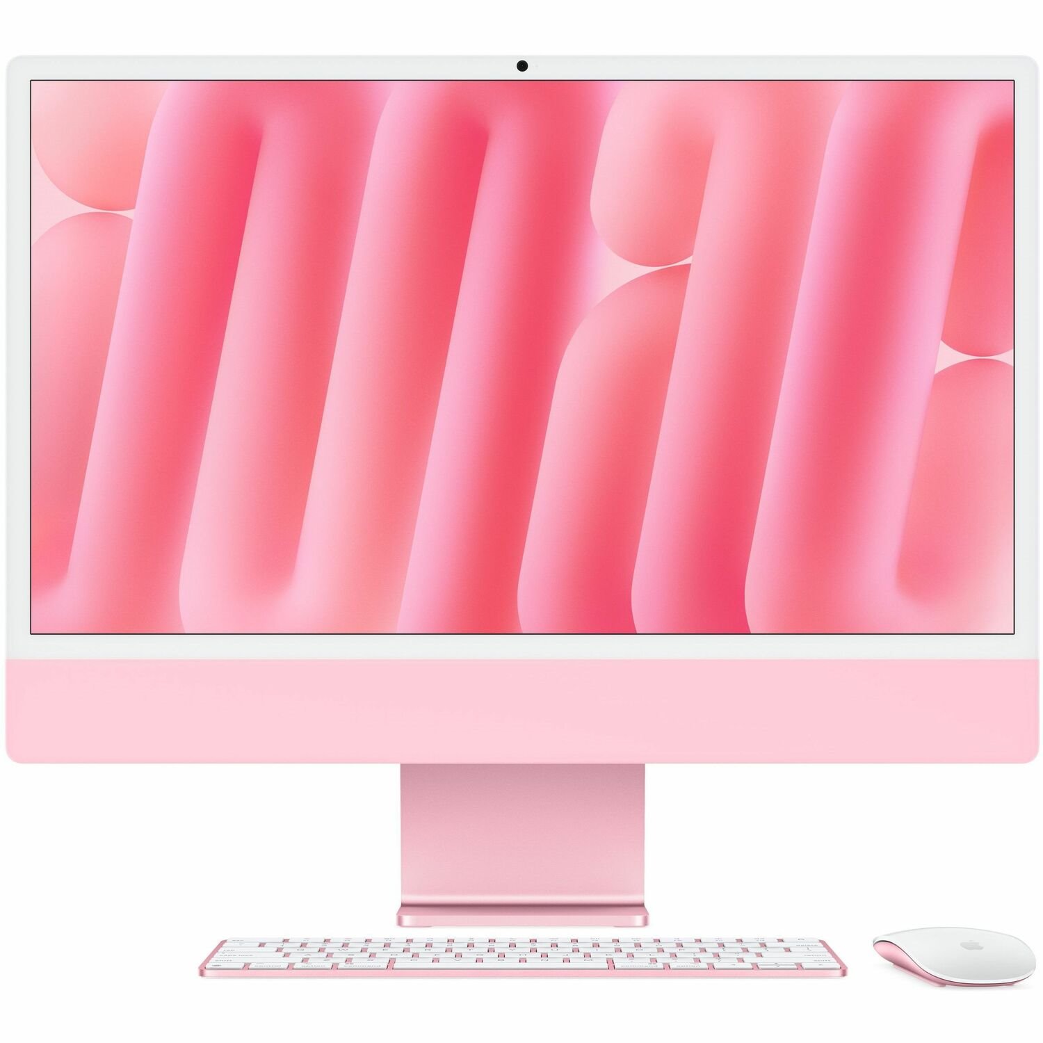 Apple iMac MWUG3X/A All-in-One Computer - Apple M4 - 16 GB - 256 GB SSD - 24" 4.5K - Desktop - Pink