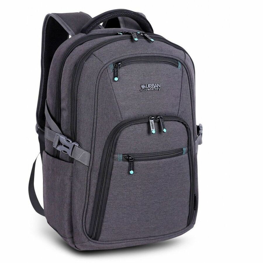 Urban Factory HEAVEE Carrying Case (Backpack) for 10.5" to 15.6" Notebook, Tablet - Dark Gray