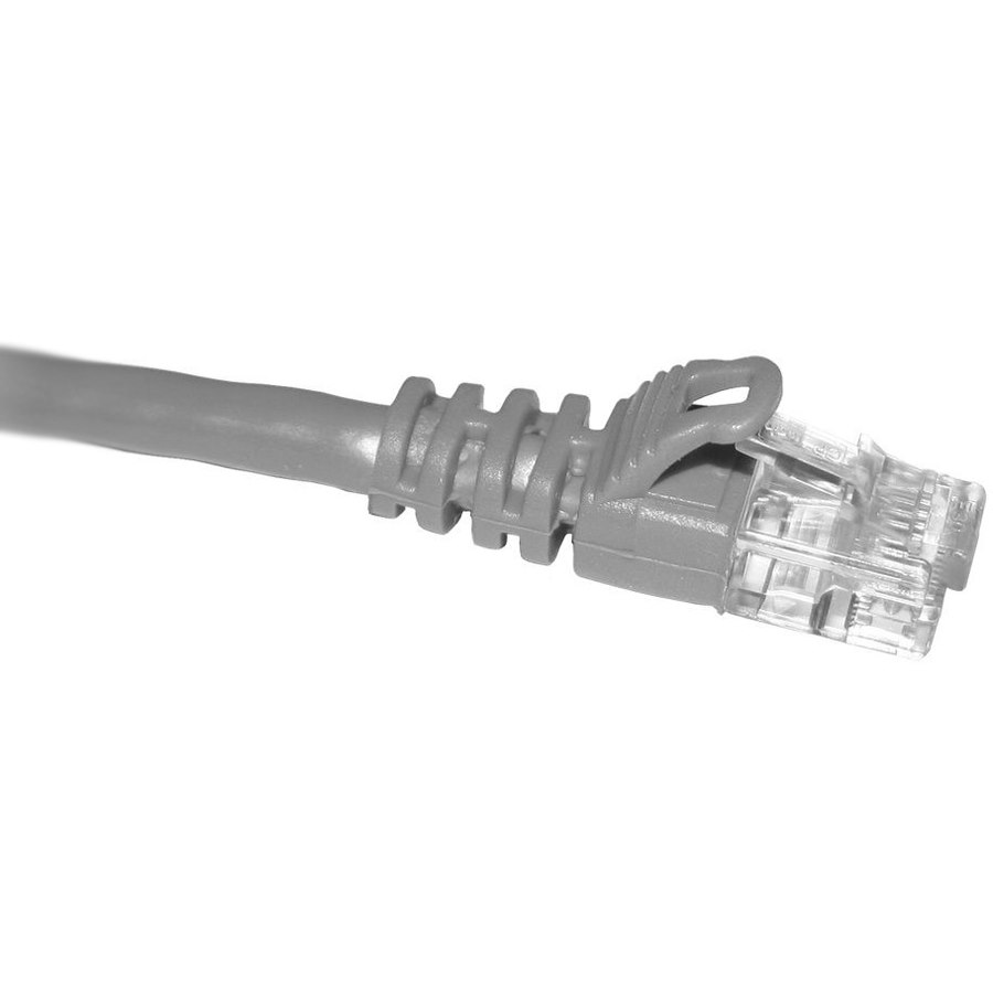ClearLinks 100FT Cat. 6 550MHZ Light Grey Molded Snagless Patch Cable