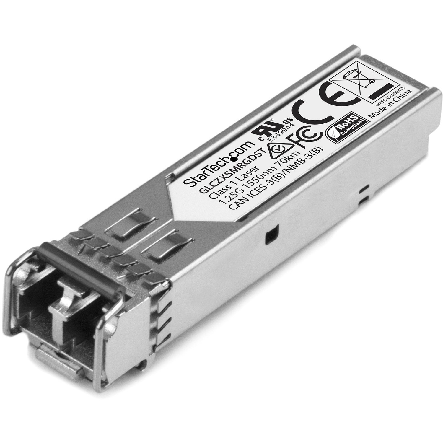 StarTech.com SFP (mini-GBIC) - 1 x LC Duplex 1000Base-ZX Network - 1 Each