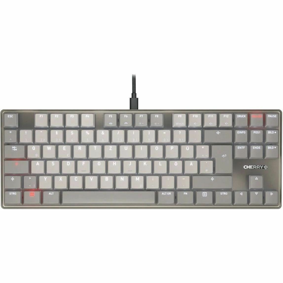 CHERRY KC 500 MX LP TKL MX LP Mechanical Low-profile Keyboard in a Slim Design