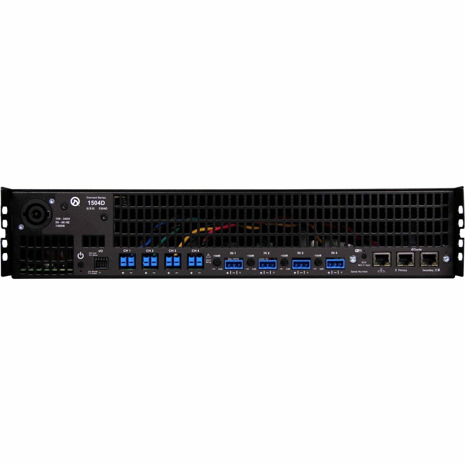 LEA Professional Connect CONNECT 1504-G Amplifier - 6000 W RMS - 4 Channel