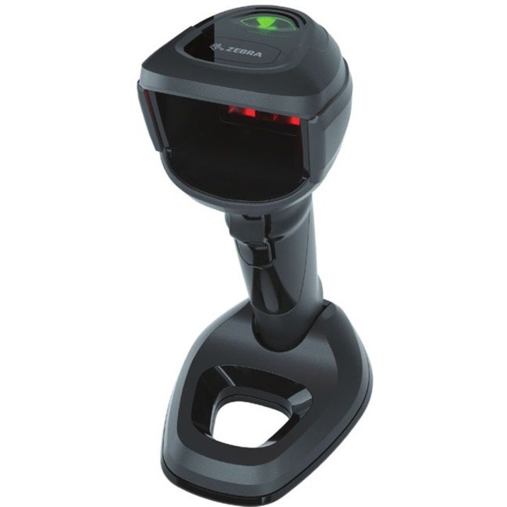 Zebra DS9908 Retail, Quick Service Restaurant (QSR), Industrial, Convenience Store Handheld Barcode Scanner Kit - Cable Connectivity - Midnight Black - USB Cable Included