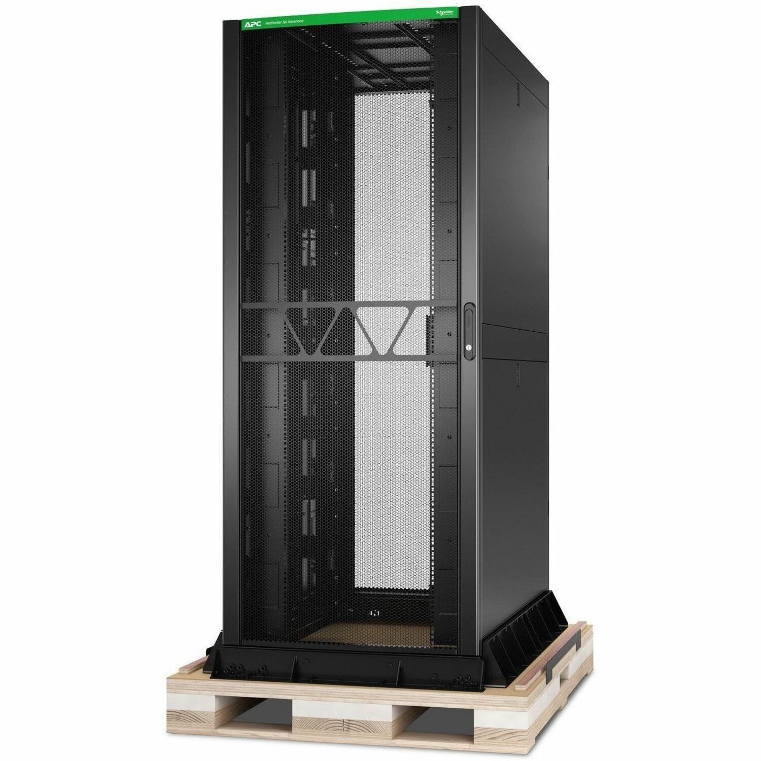 Apc Netshelter SX Advanced Rack, 42U 800MM 1295MM, With Shock Package, Black