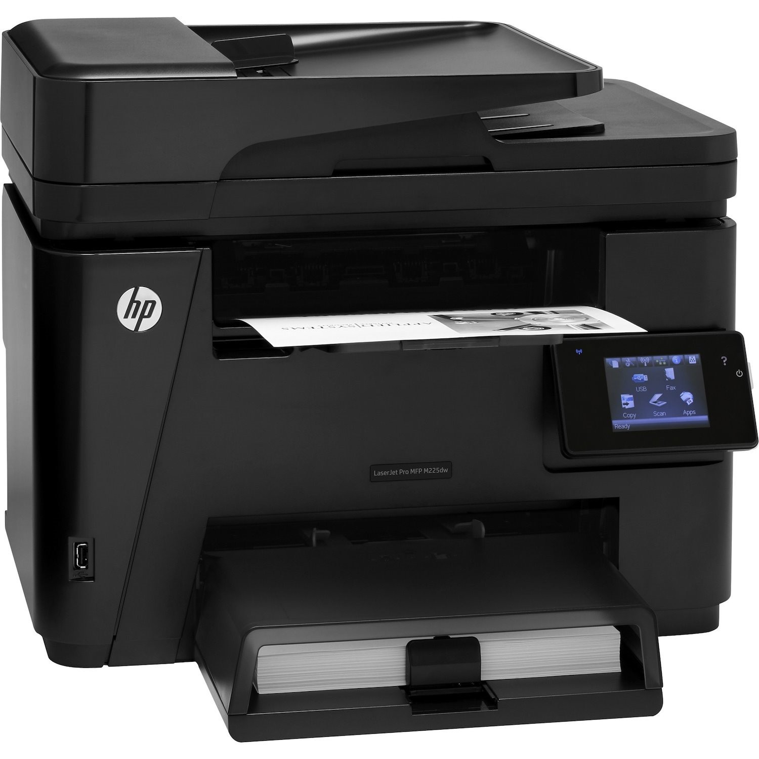 HP LaserJet Pro M225dw Wireless Laser Multifunction Printer - Monochrome