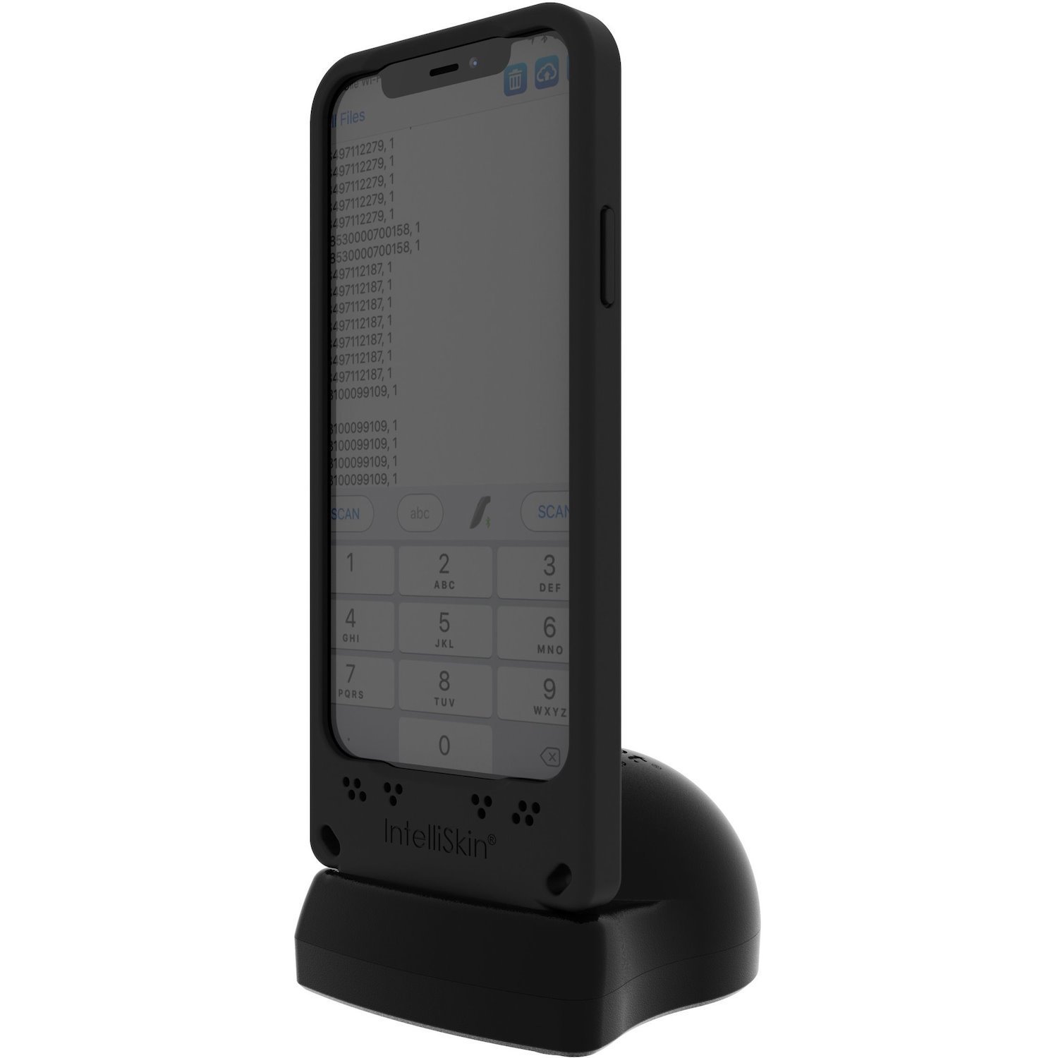 Socket Mobile DuraSled DS820 Retail, Hospitality, Logistics, Inventory, Transportation, Warehouse, Field Sales/Service Barcode Scanner - Wireless Connectivity - USB Cable Included