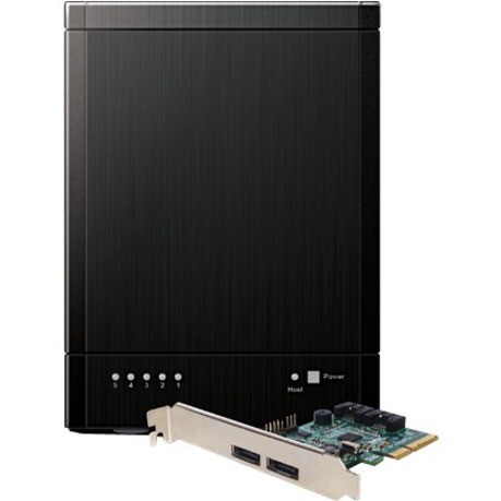 Sans Digital TR5M6G, TowerRAID 6G PM 5 bay Tower with RR642L