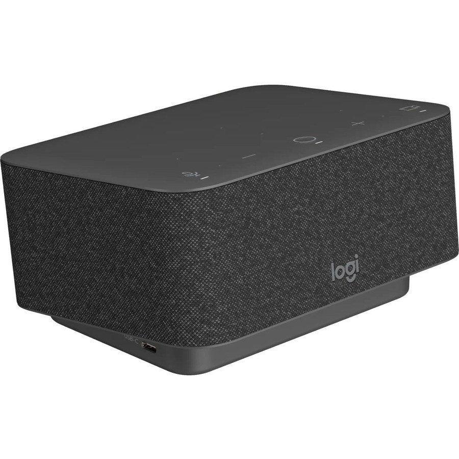 Logitech Logi Dock USB Type C Docking Station for Monitor, Headset, Desktop PC - 100 W - Graphite