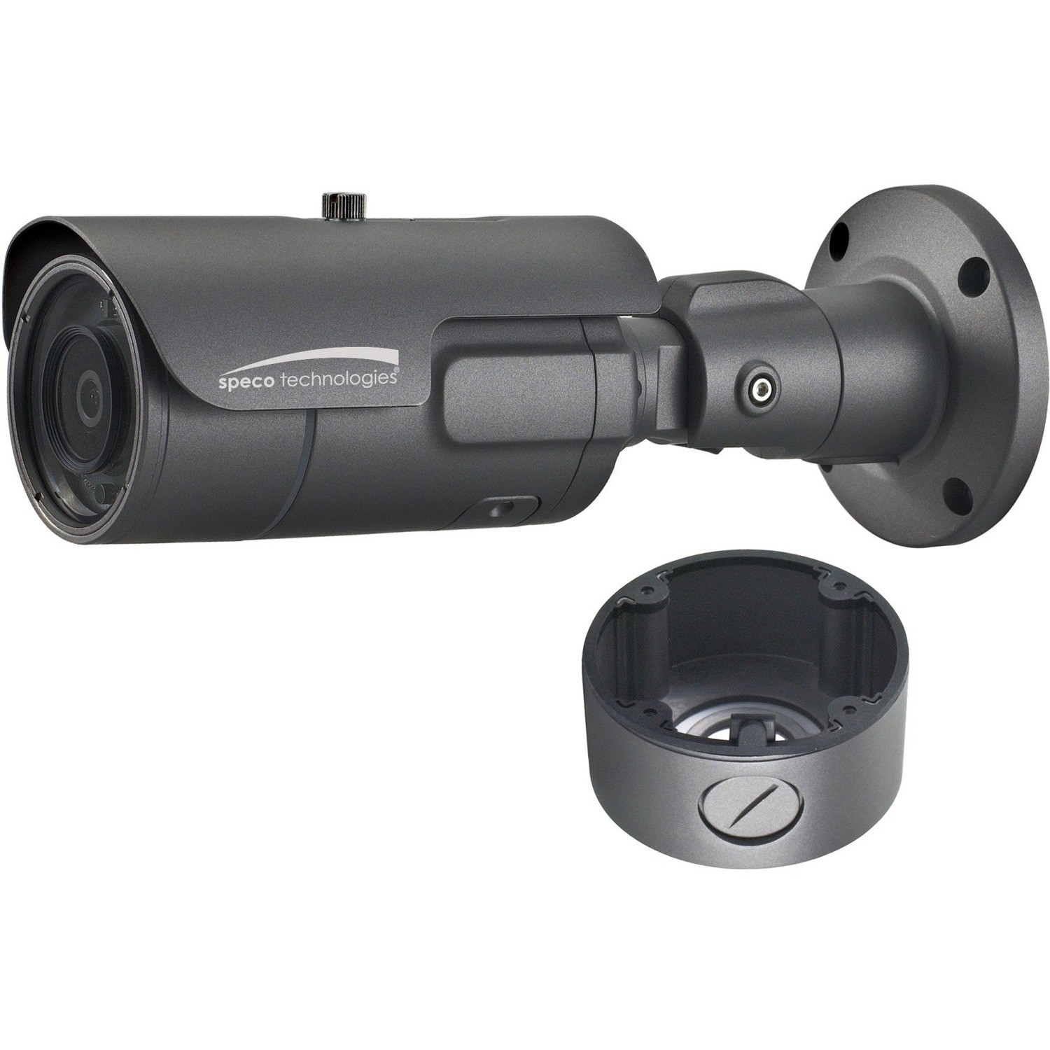 Speco Intensifier O2IB50M 2 Megapixel Outdoor HD Network Camera - Bullet - Dark Gray - TAA Compliant