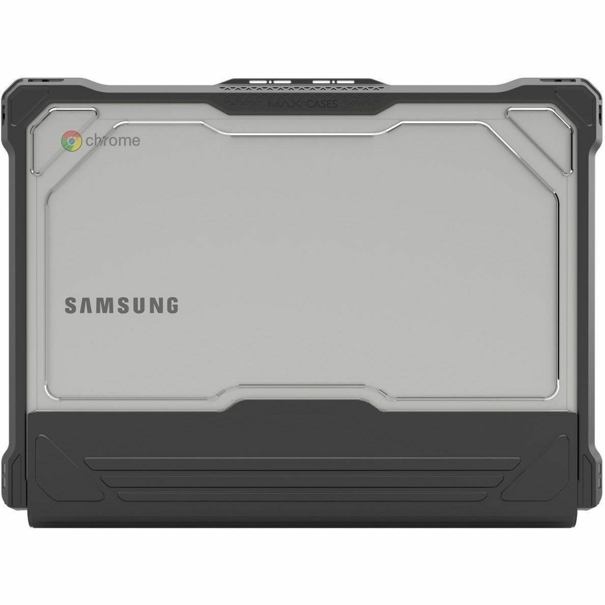 MAXCases Extreme Shell-S for Samsung Chromebook 4 11" (Black)