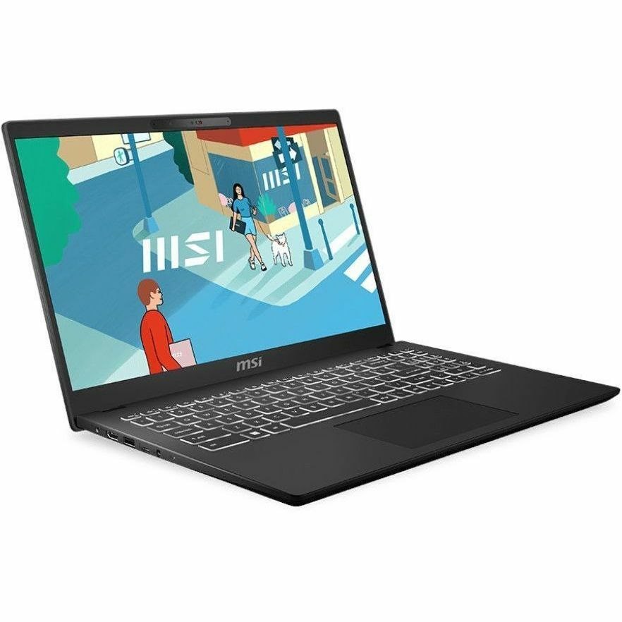 MSI Modern 15 H C13M Modern 15 H C13M-222AU 15.6" Notebook - Full HD - Intel Core i9 13th Gen i9-13900H - 16 GB - 1 TB SSD - Classic Black