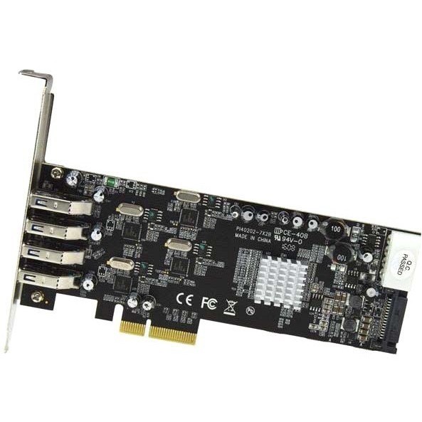StarTech.com USB Adapter - PCI Express x4 - Plug-in Card