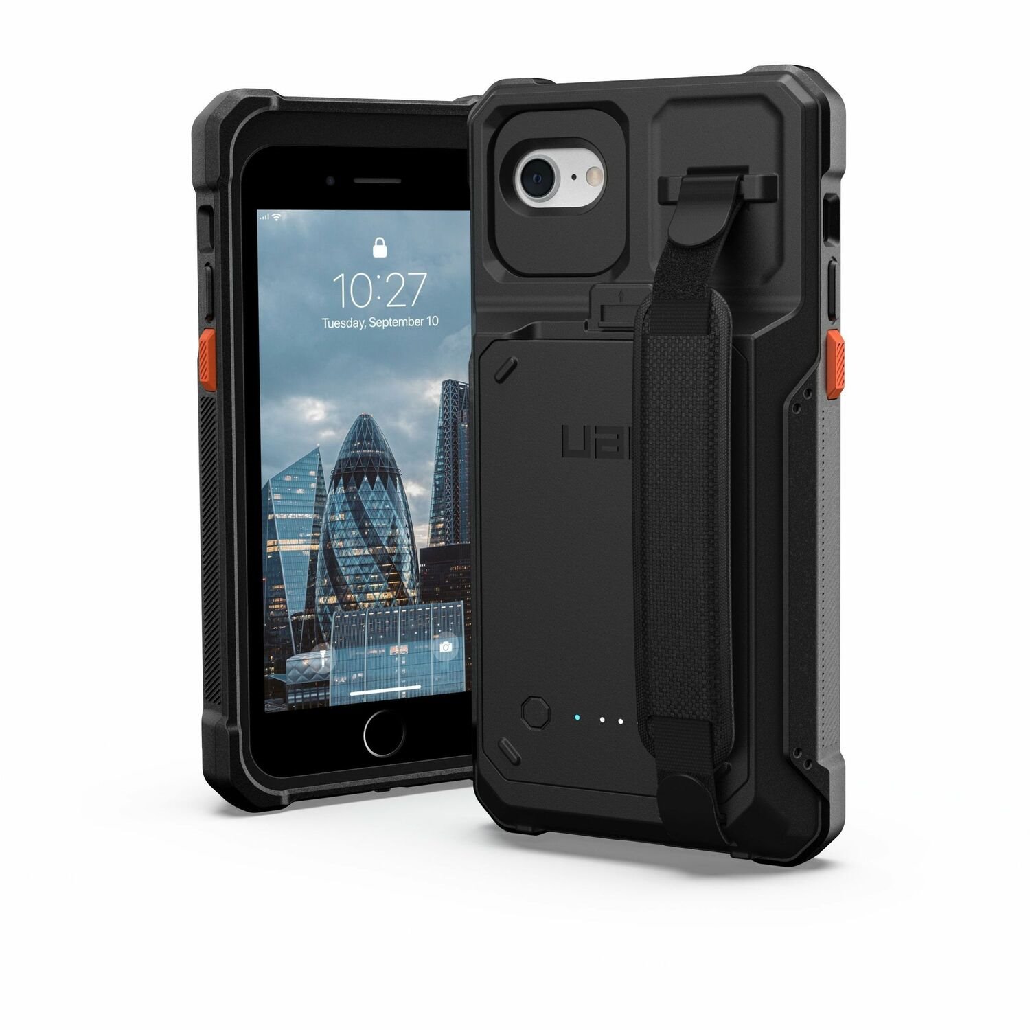 Urban Armor Gear Workflow Battery Case for Apple iPhone SE/SE2/SE3/8 - Black