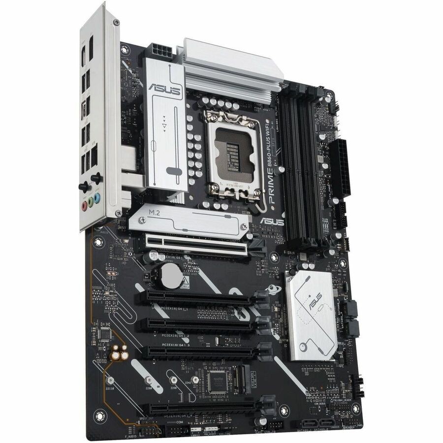Asus Prime B860-PLUS WIFI-CSM Desktop Motherboard - Intel B860 Chipset - Socket LGA-1851 - ATX