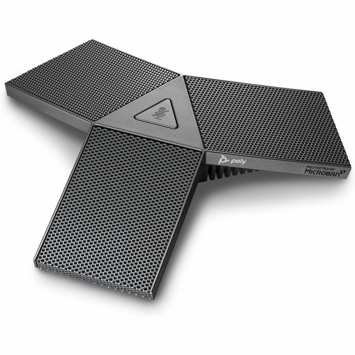 Poly Studio Wired Microphone for Studio, Conference Room - Gunmetal