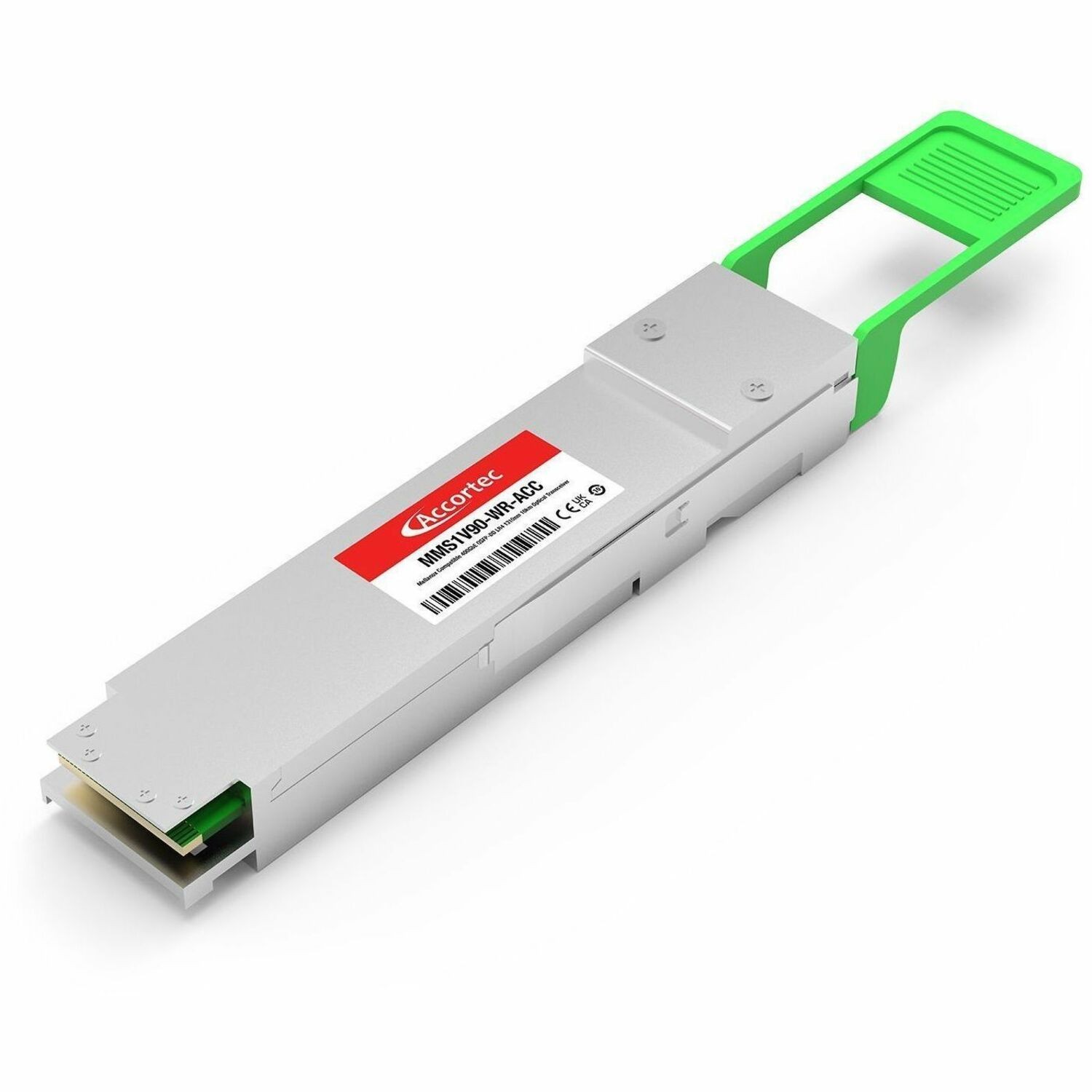 Accortec Mellanox Compatible 400Gbase-Lr4 QSFP-DD Pam4 1310NM 10KM Dom Duplex LC SMF Optical Transceiver