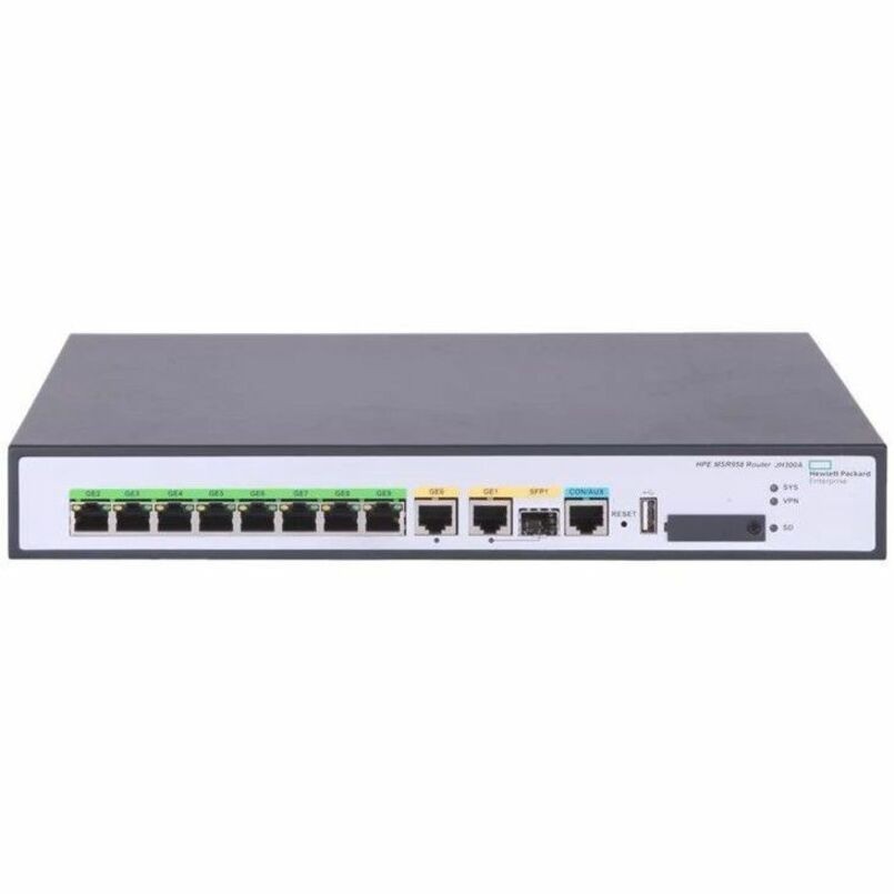 HPE FlexNetwork MSR958X 10GbE and Combo Router