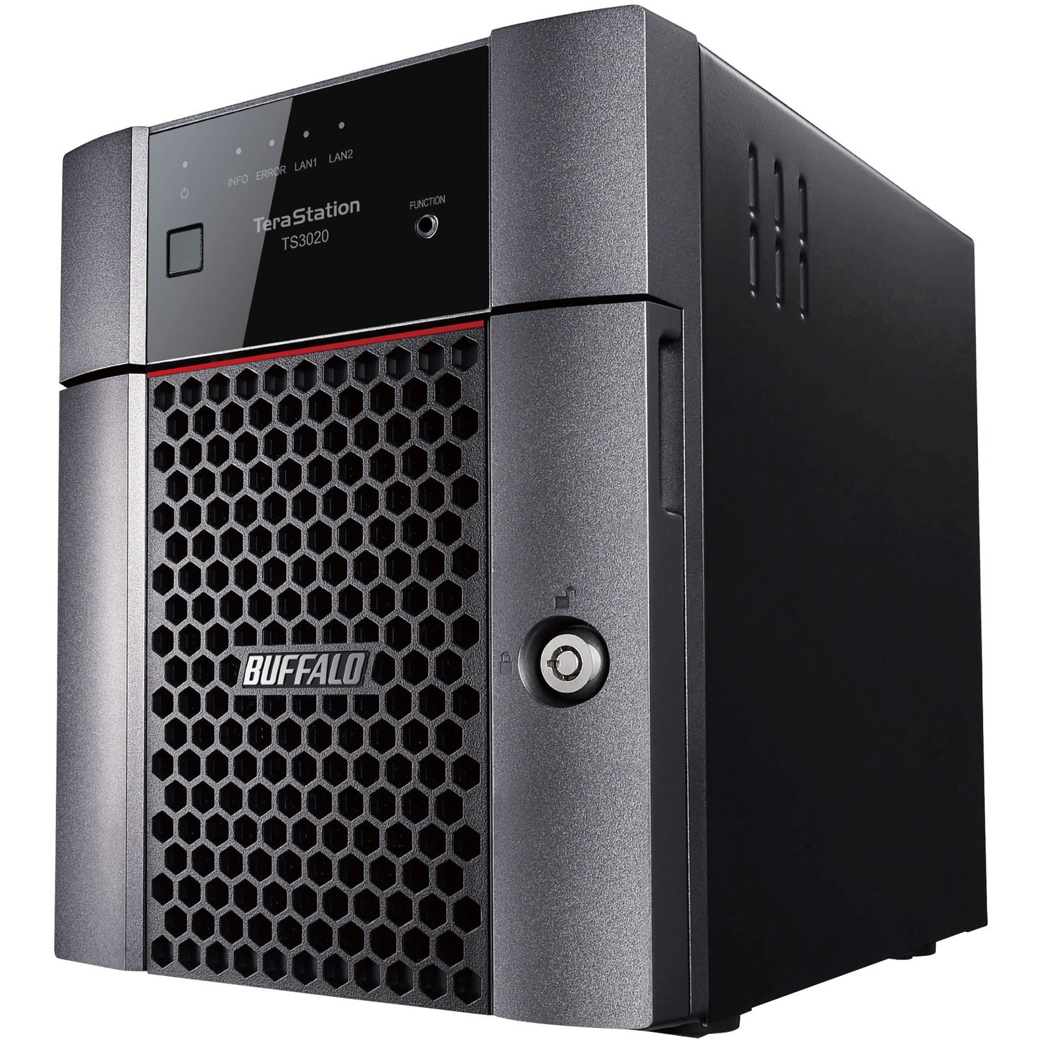 BUFFALO TeraStation 3420 4-Bay SMB 4TB (2x2TB) Desktop NAS Storage w/ Hard Drives Included