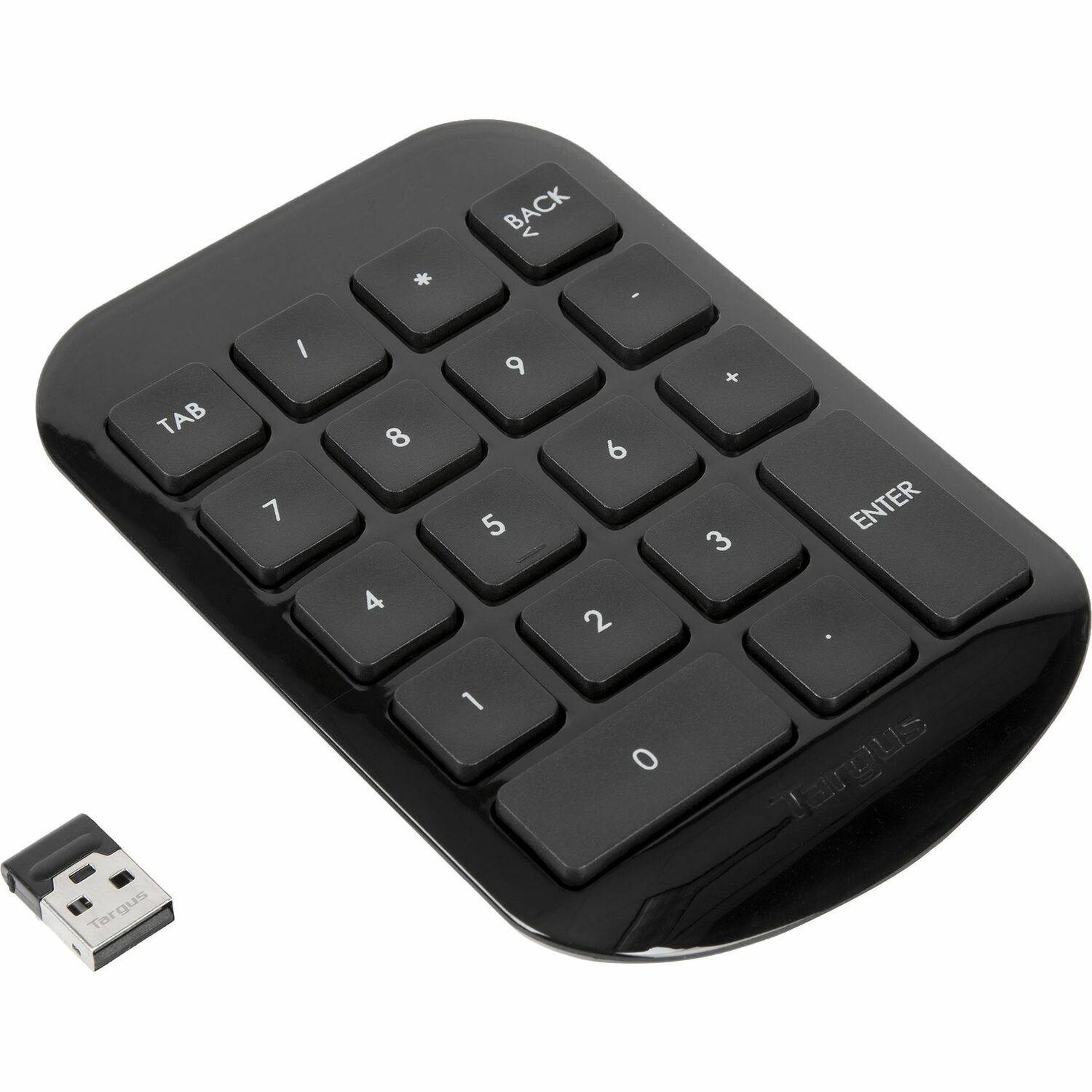 Targus Keypad - Wireless Connectivity - USB Interface - Black