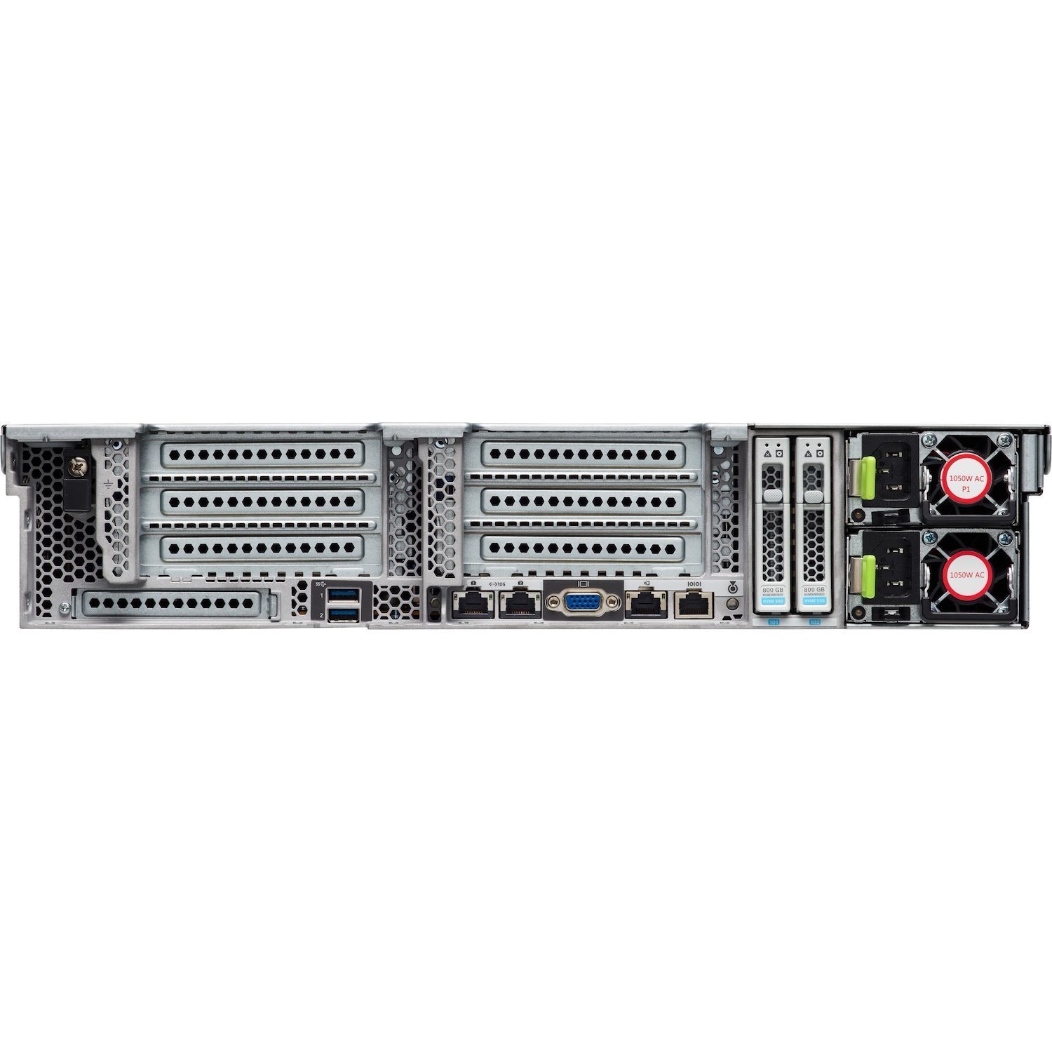 Cisco C240 M5 2U Rack-mountable Server - 2 Xeon Gold 6130 2.10 GHz - 64 GB RAM - 12Gb/s SAS Controller