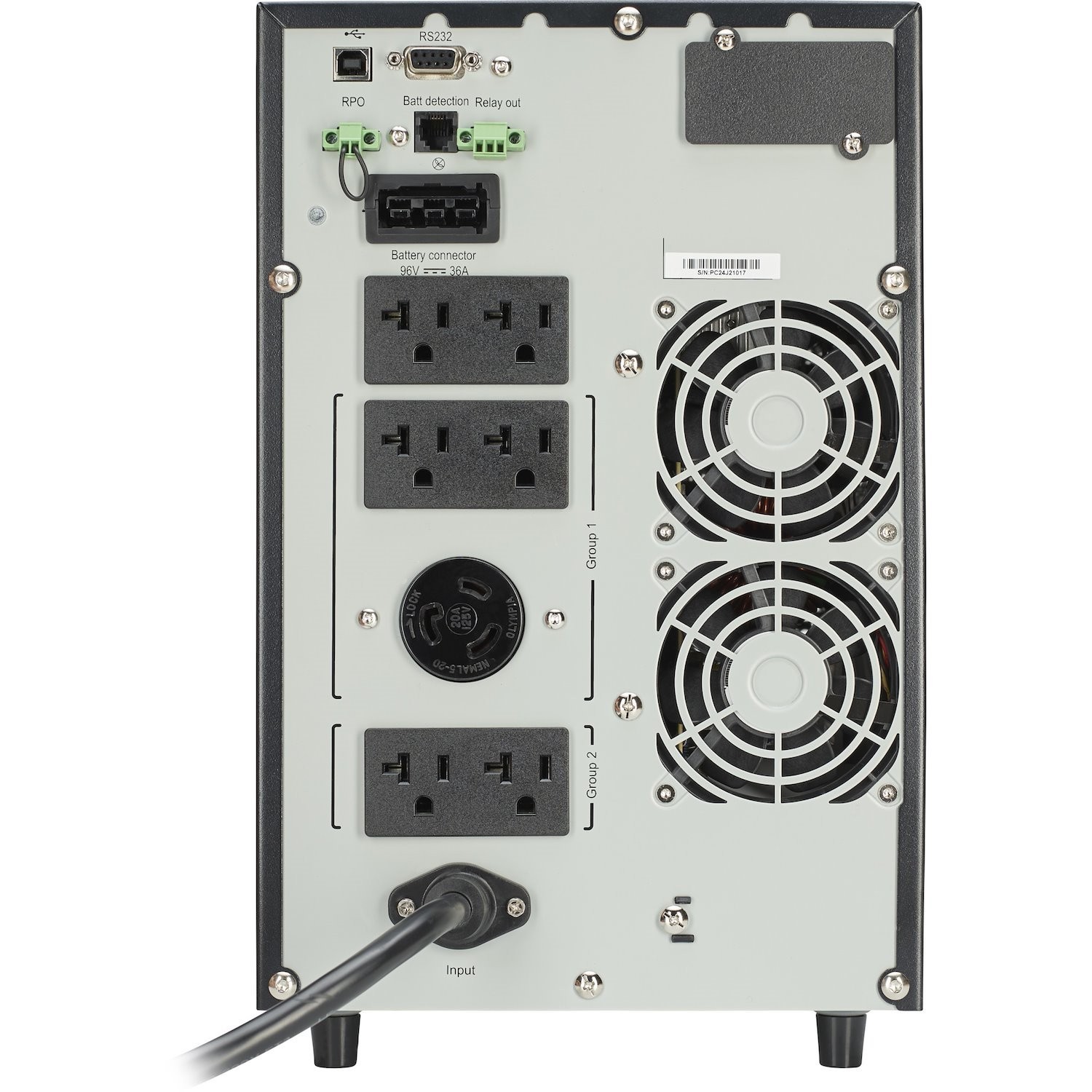 Eaton Double Conversion Online UPS - 2 kVA/1.80 kW