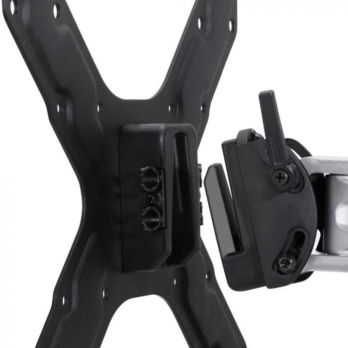 Atdec TH full motion wall mount - Loads up to 77lb - VESA up to 400x400