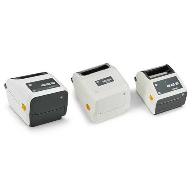 Zebra ZD421-HC Desktop Thermal Transfer Printer - Monochrome - Portable - Label/Receipt Print - Ethernet - USB - USB Host - Bluetooth - EU, UK, AUS, JP