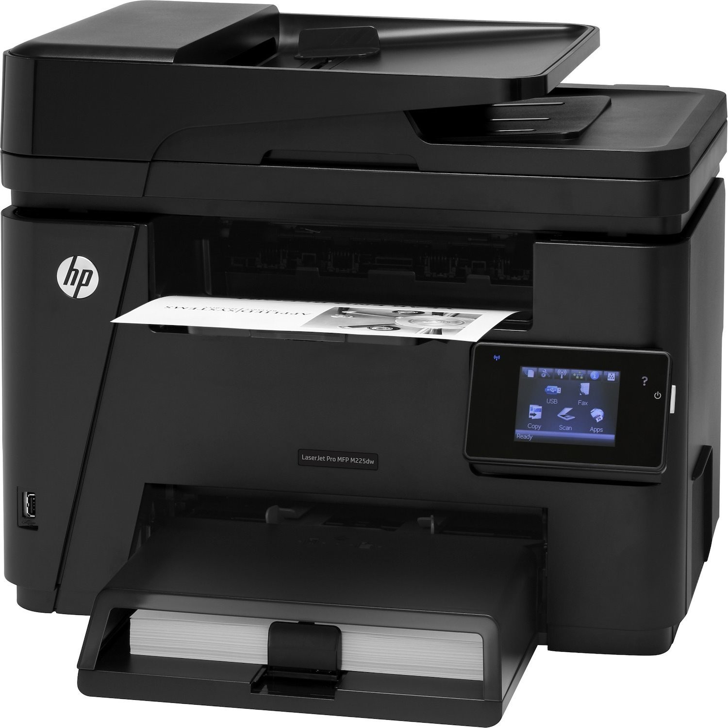 HP LaserJet Pro M225dw Wireless Laser Multifunction Printer - Monochrome