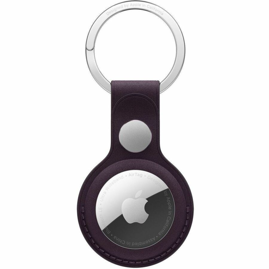 Apple AirTag FineWoven Key Ring - Blackberry