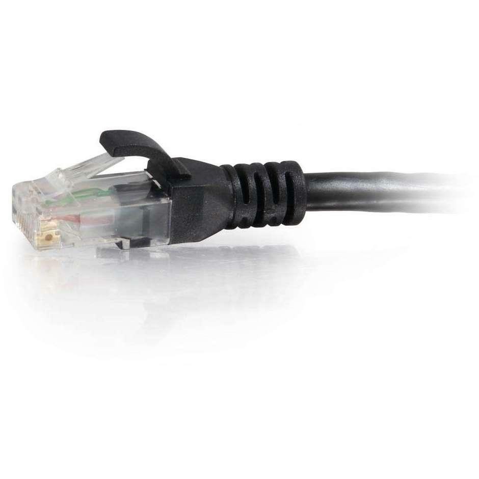 Cables To Go C2G Cat6 Snagless Patch Cable, Black, 100FT - Taa
