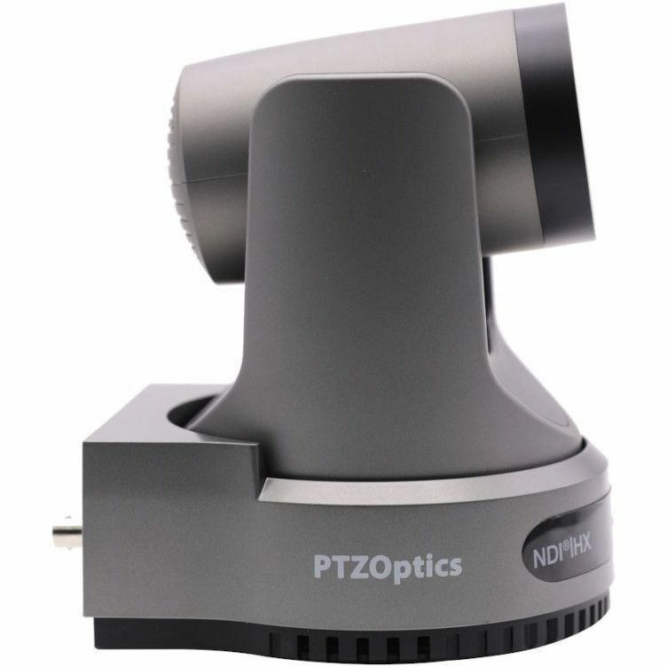 PTZOptics MOVE PT20X-4K-GY-G3 8.4 Megapixel Indoor 4K Network Camera - Color - Gray