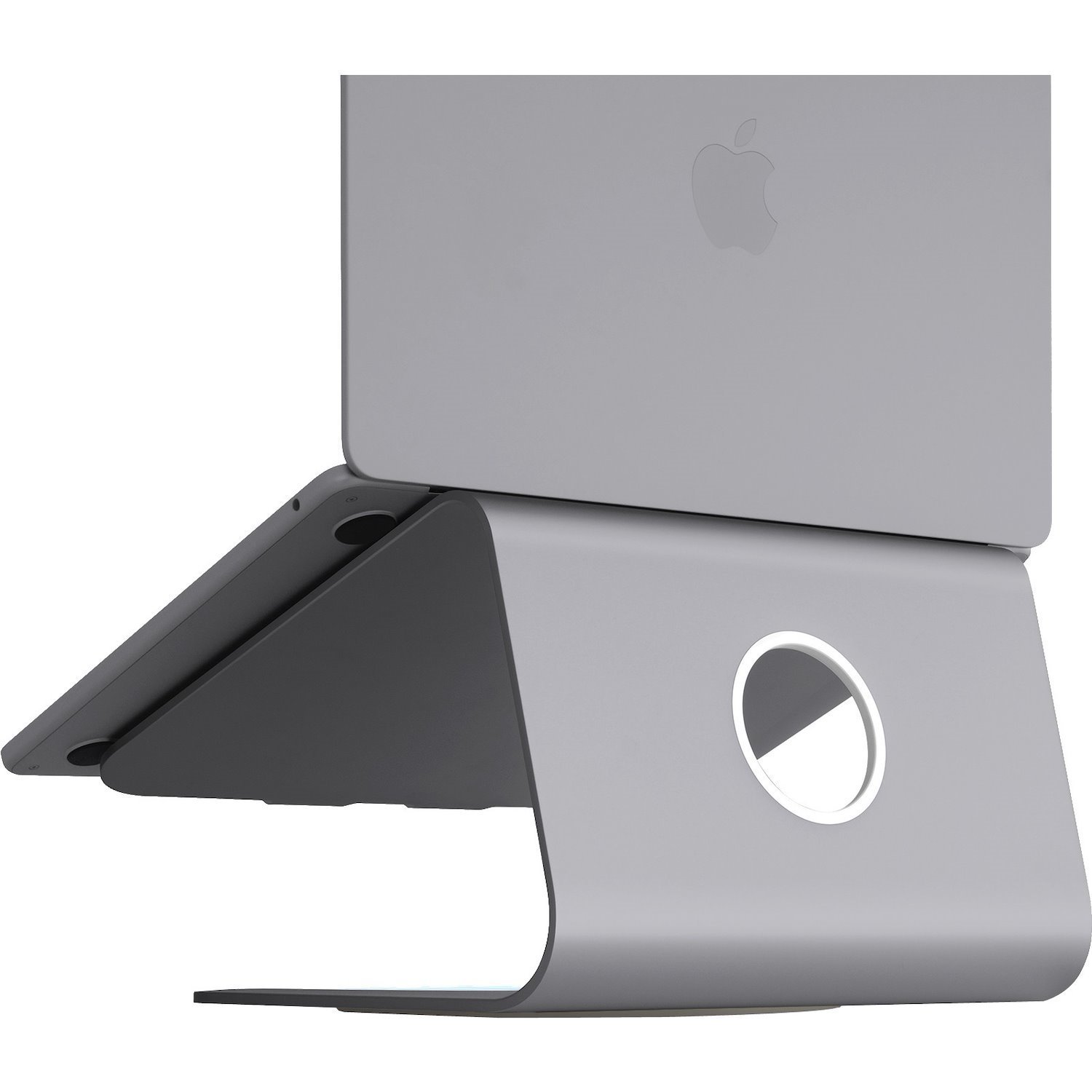 Rain Design mStand360 Laptop Stand w/ Swivel Base - Space Grey