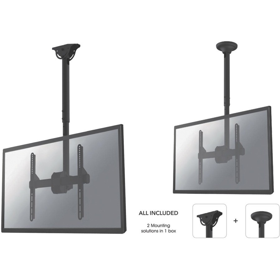 Neomounts by Newstar Neomounts Pro NM-C440BLACK Ceiling Mount for Flat Panel Display - Black