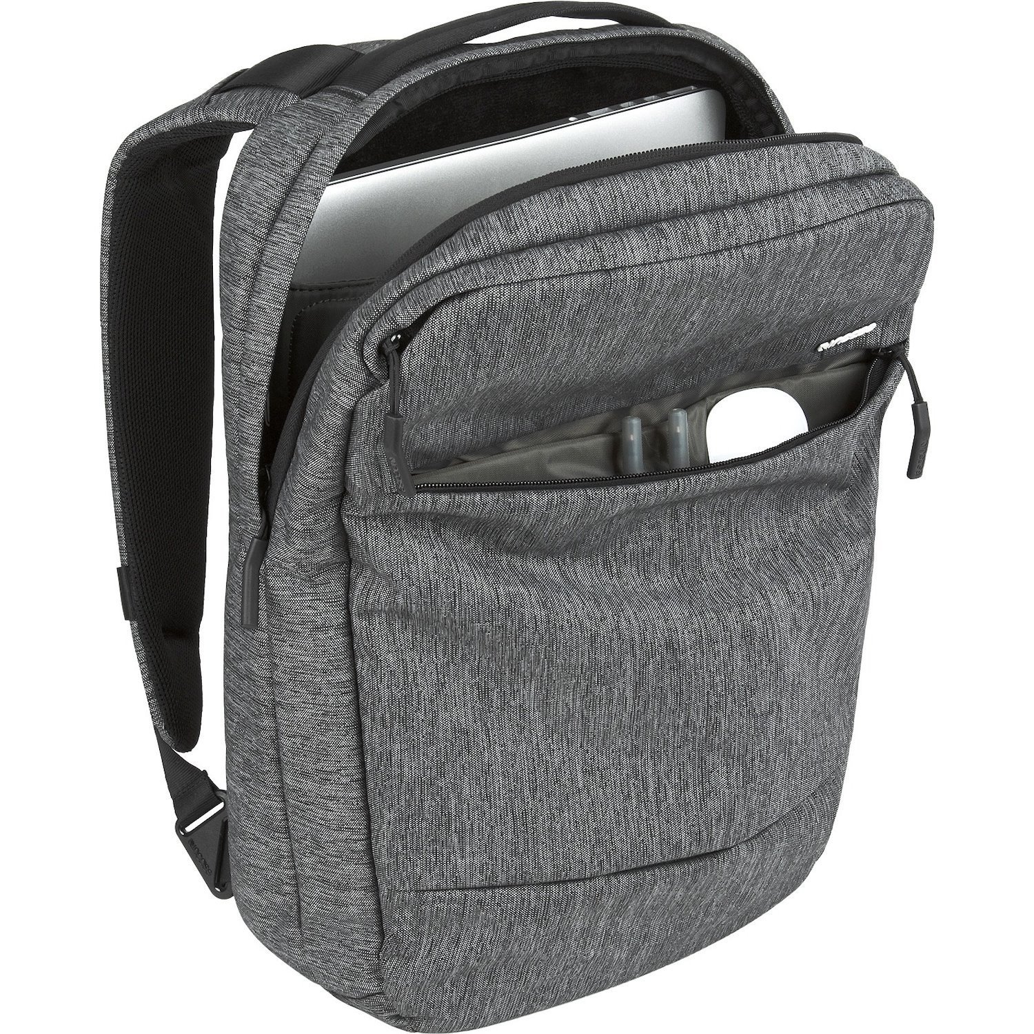 Incase City Compact Backpack - Heather Black