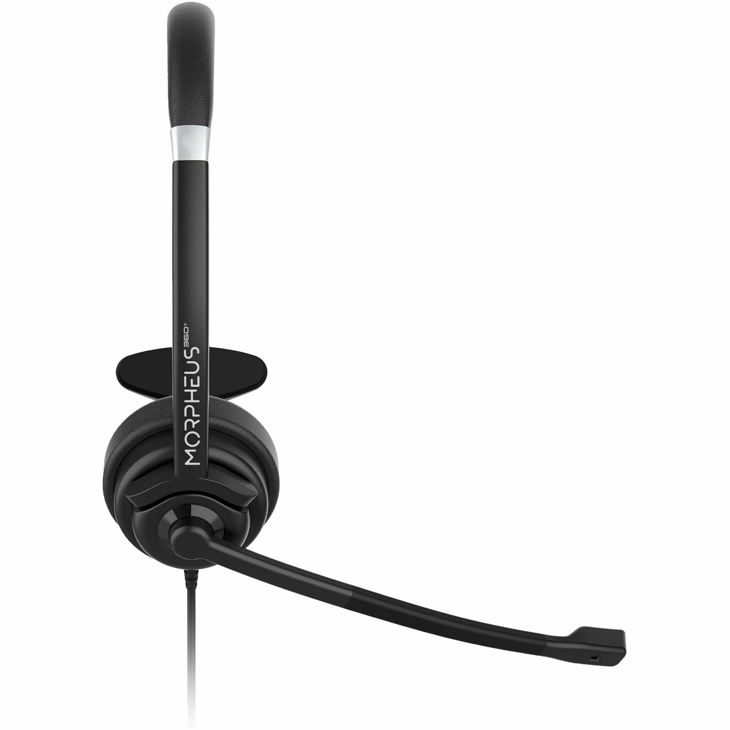 Morpheus 360 Connect USB Mono Headset with Boom Microphone - Noise Cancelling - Reversible Design - Eco-Leather Ear Cushion - Inline Volume - HS5200MU