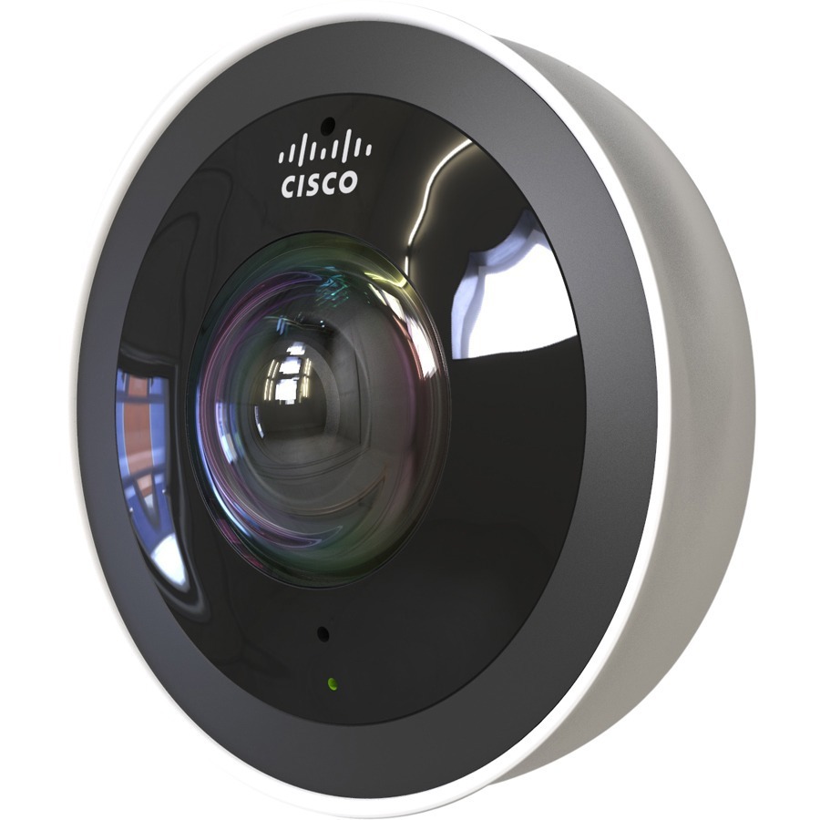 Meraki MV32 8.4 Megapixel HD Network Camera - Color - Mini Dome - Black, White