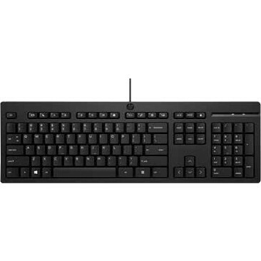 HP 125 Keyboard - Cable Connectivity - USB Interface