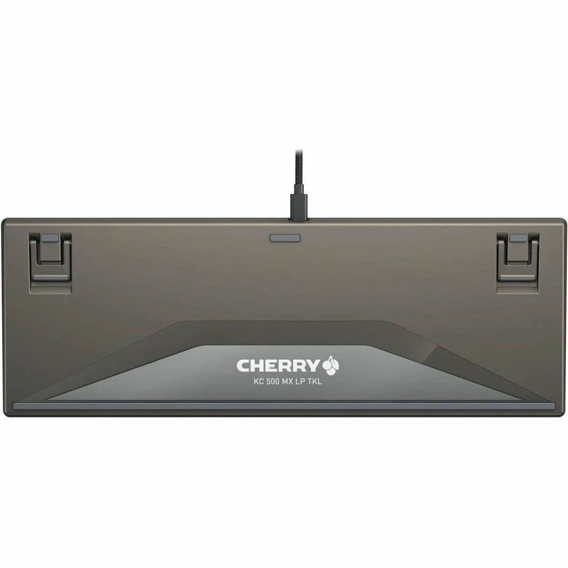 CHERRY KC 500 MX LP TKL MX LP Mechanical Low-profile Keyboard in a Slim Design