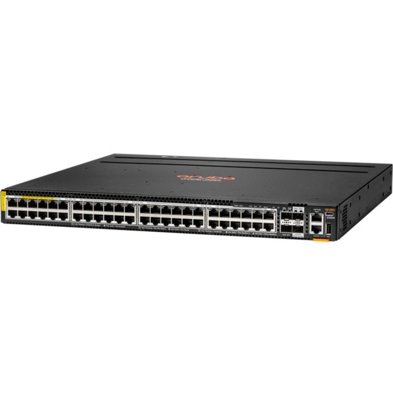 HPE CX 6300 48 Ports Manageable Layer 3 Switch - 5 Gigabit Ethernet, 25 Gigabit Ethernet - 5GBase-T, 25GBase-X, 50GBase-X